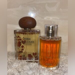 Chocolate Perfume DUO includes: Choco musk and Dubai Chocolate pefumes